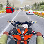 Cover Image of Baixar Moto Traffic Bike Racing Games  APK