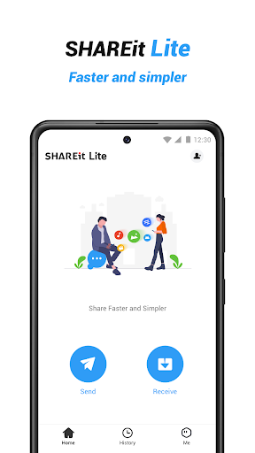 SHAREit Lite - Share & File Transfer App, Share it 3.1.18 screenshots 1