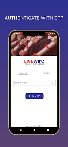 Android application LIVEWIRE - Student App screenshort
