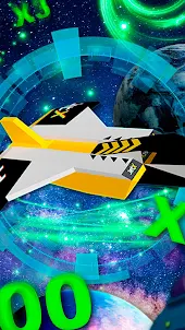 Jet X In Space