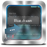Blue dream GO SMS icon