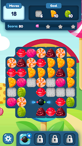 Hard Candy Puzzle Match 3