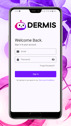 Android application Dermis screenshort