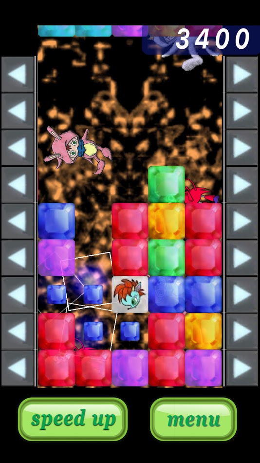 #7. Slide Slide Falling (Android) 由: ストロベリーごはん