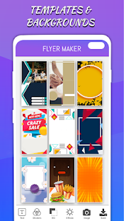 Flyers, Posters, Ads Page Designer, Graphic Maker  APK screenshots 2