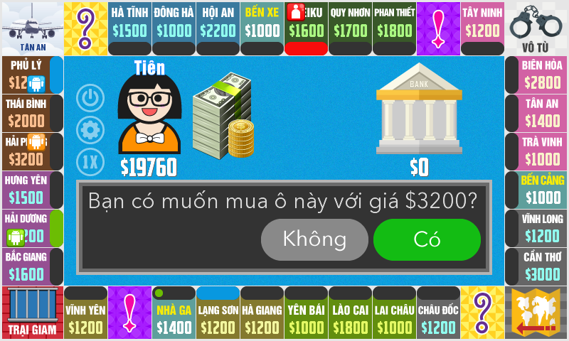 Android application Cờ tỷ phú Việt Nam - Co ty phu screenshort