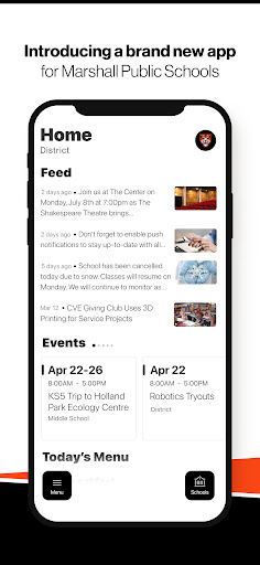 Android application Marshall Public Schools, MN screenshort