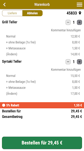 Syrtaki Grill Gelsenkirchen Screen 2