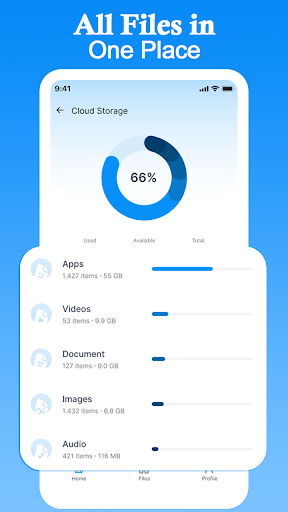 Cloud Storage & Photo Backup Screen 3