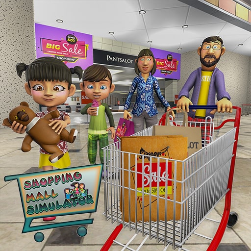 Happy Family: Super Market Shopping Mall Games 3D