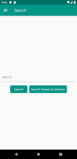 Android application standards screenshort