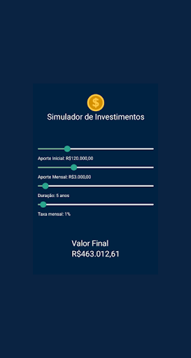Simulador de Investimento Screen 3