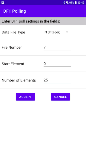DF1 Polling Screenshot 1 - AppWisp.com