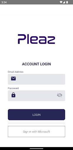 Android application Pleaz screenshort