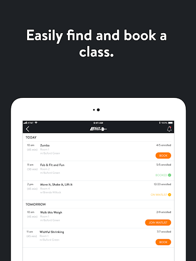 Screenshot of Legit Fit Mobile