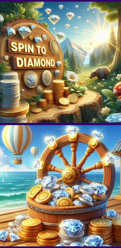 Android application Spin To Diamond screenshort