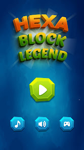 Hexa Block Legend 1.1 APK + Mod (Unlimited money) إلى عن على ذكري المظهر
