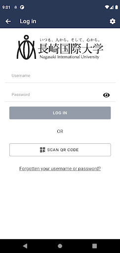 Android application NIU QLEARN screenshort