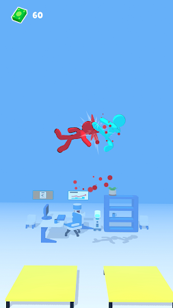 Game screenshot Stickman Trampoline Fighters mod apk