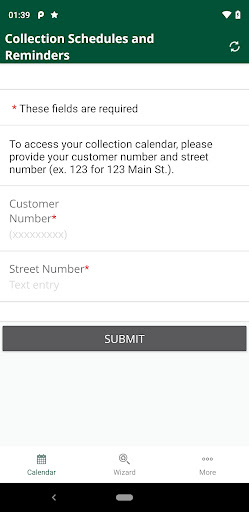 Android application NYC - Waste Connections screenshort