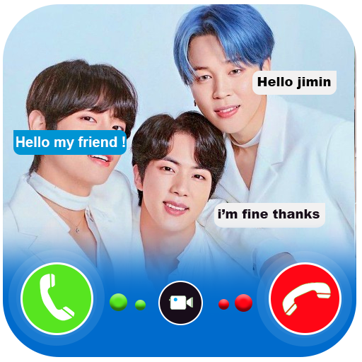 Jimin Fake Call Video & Chat logo