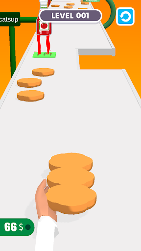 Android application Burger Maker screenshort