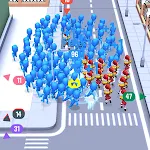 Cover Image of 下载 Crowd City Town war Tall Run  APK