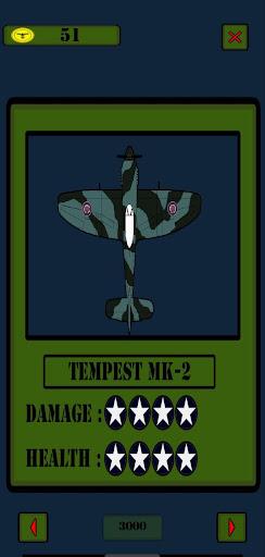 Android application World War 2 Planes Airborne screenshort