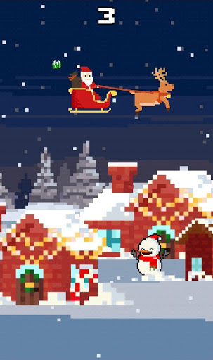 Android application Santa's Gift Drop screenshort