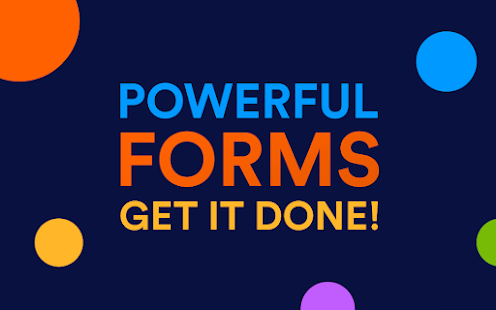 Formularios Móviles Jotform: Crear Formularios Screenshot