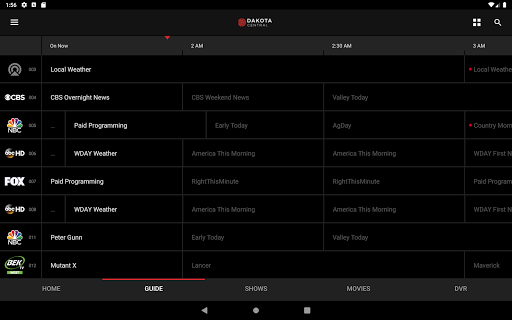 Screenshot of Dakota Central TV