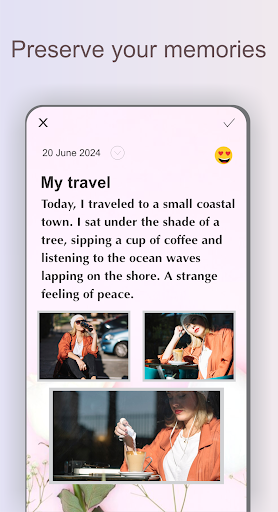 Personal Diary - Mood Tracker Screen 3