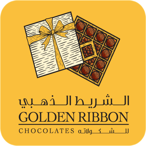Golden Ribbon Chocolates logo