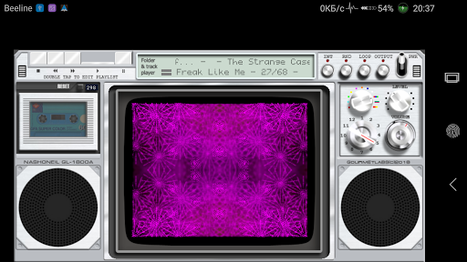 Nashoneil GL-1800A folder play Screen 2