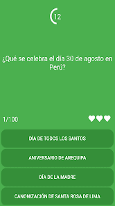 Test: ¿Cuánto sabes de Perú? androidhappy screenshots 2