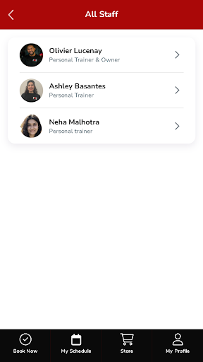 FIT4BLAST Screen 2