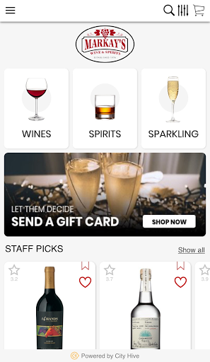 Markays Wine & Spirits Screen 2