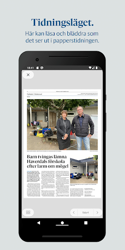 Hallandsposten e-tidning Screen 3