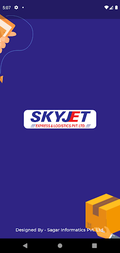 Android application Skyjet Express screenshort