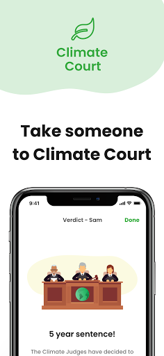 Android application The Climate Court screenshort
