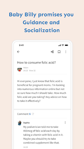 Baby Billy - Pregnancy & Baby Screen 2