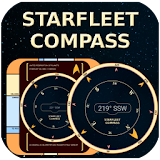 Starfleet LCARS Compass icon