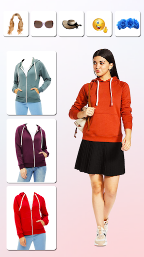 Women Sweatshirt Photo Editor