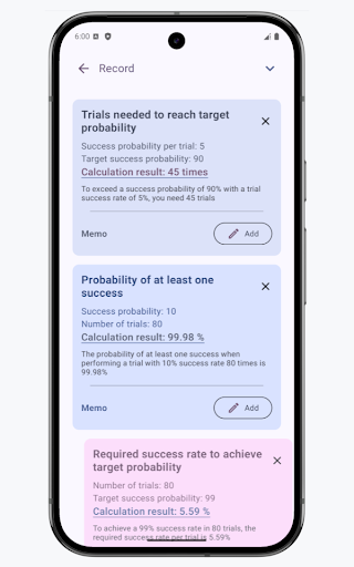 Calculation Hit Probability