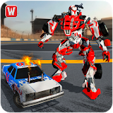 Super Robot Car Battle Sim icon