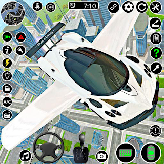 Flying Car Game driving apk