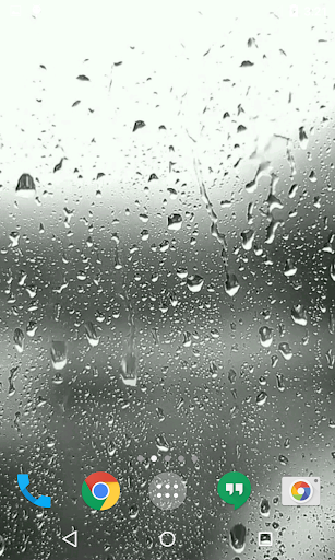 Raindrops 3D Live Wallpaper Screen 3
