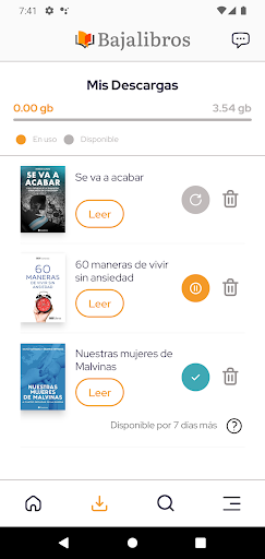 BajaLibros Reader Screen 2