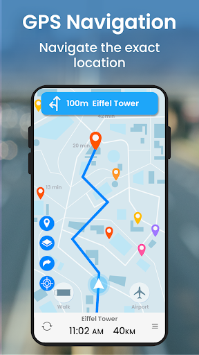 Live Earth Map GPS Navigation Screenshot 1 - AppWisp.com