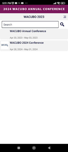 WACUBO Conference Screen 2